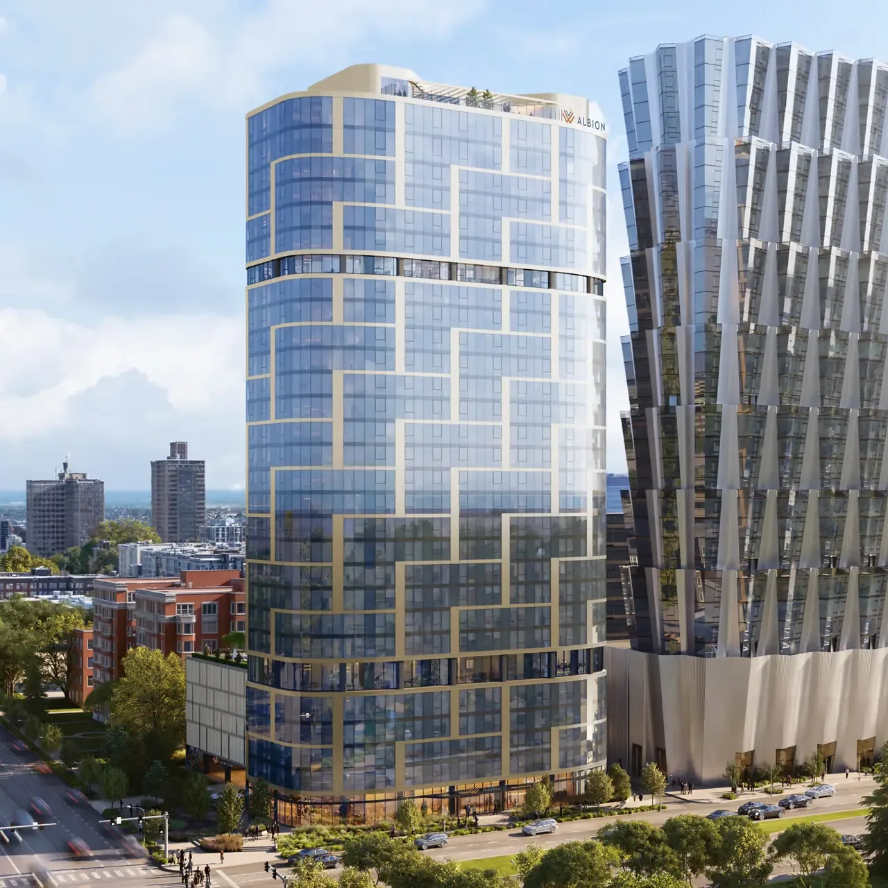 Albion facade project