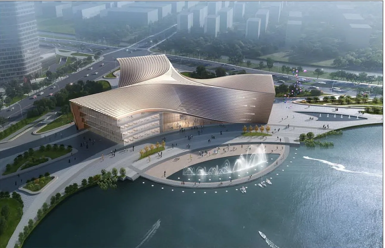 Changzhou Cultural Activity Center facade project