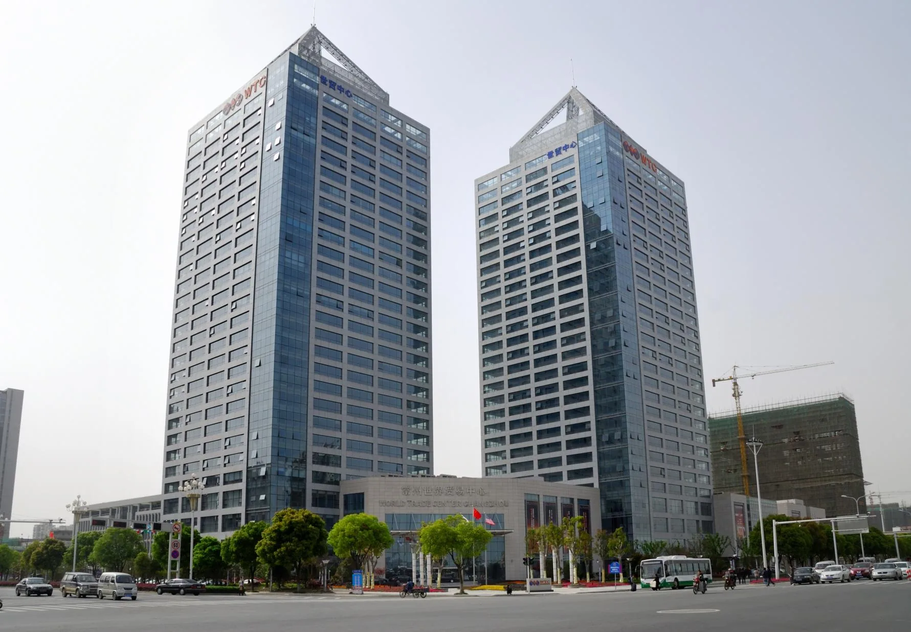 Changzhou World Trade Center facade project