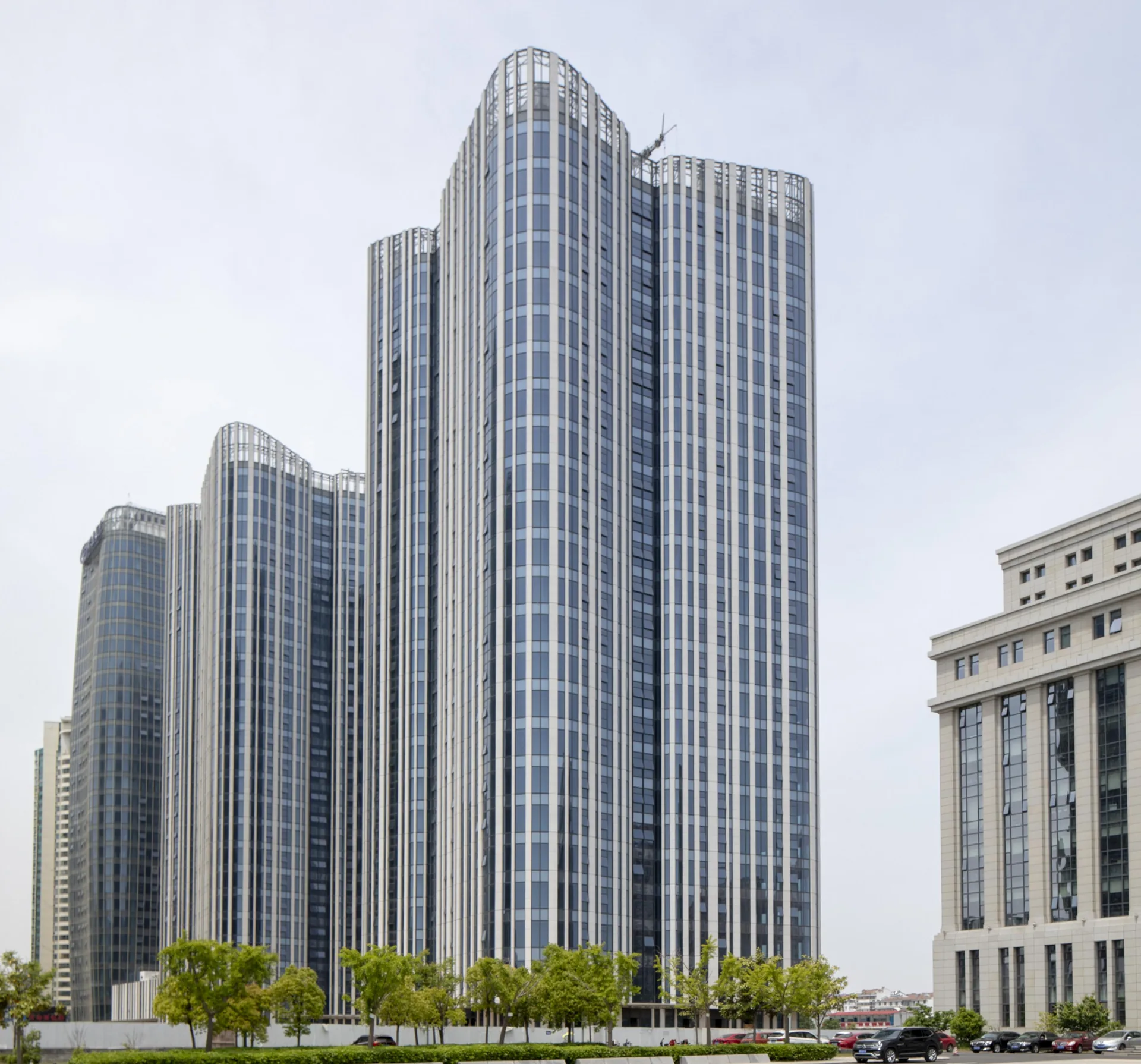Huaian Financial Street facade project