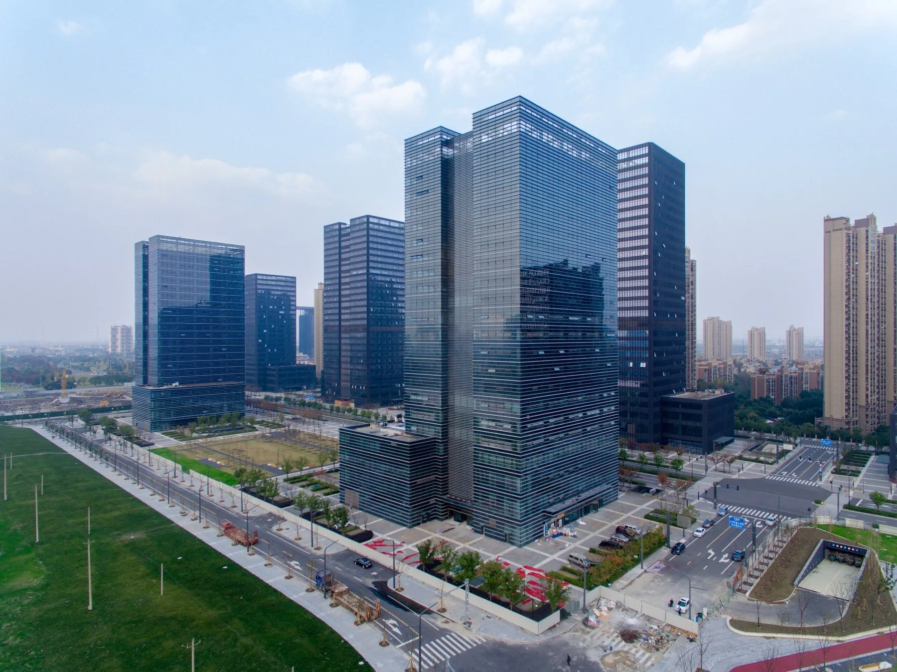 Kunshan Financial Street facade project