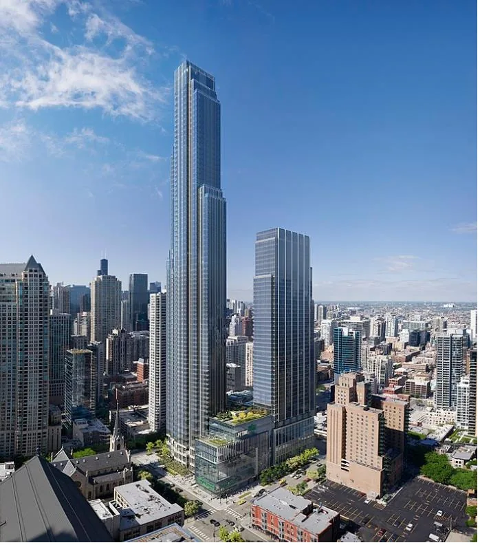 One Chicago Square facade project