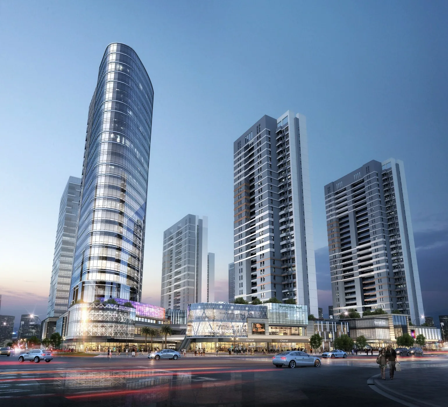 Taian Tongfang facade project