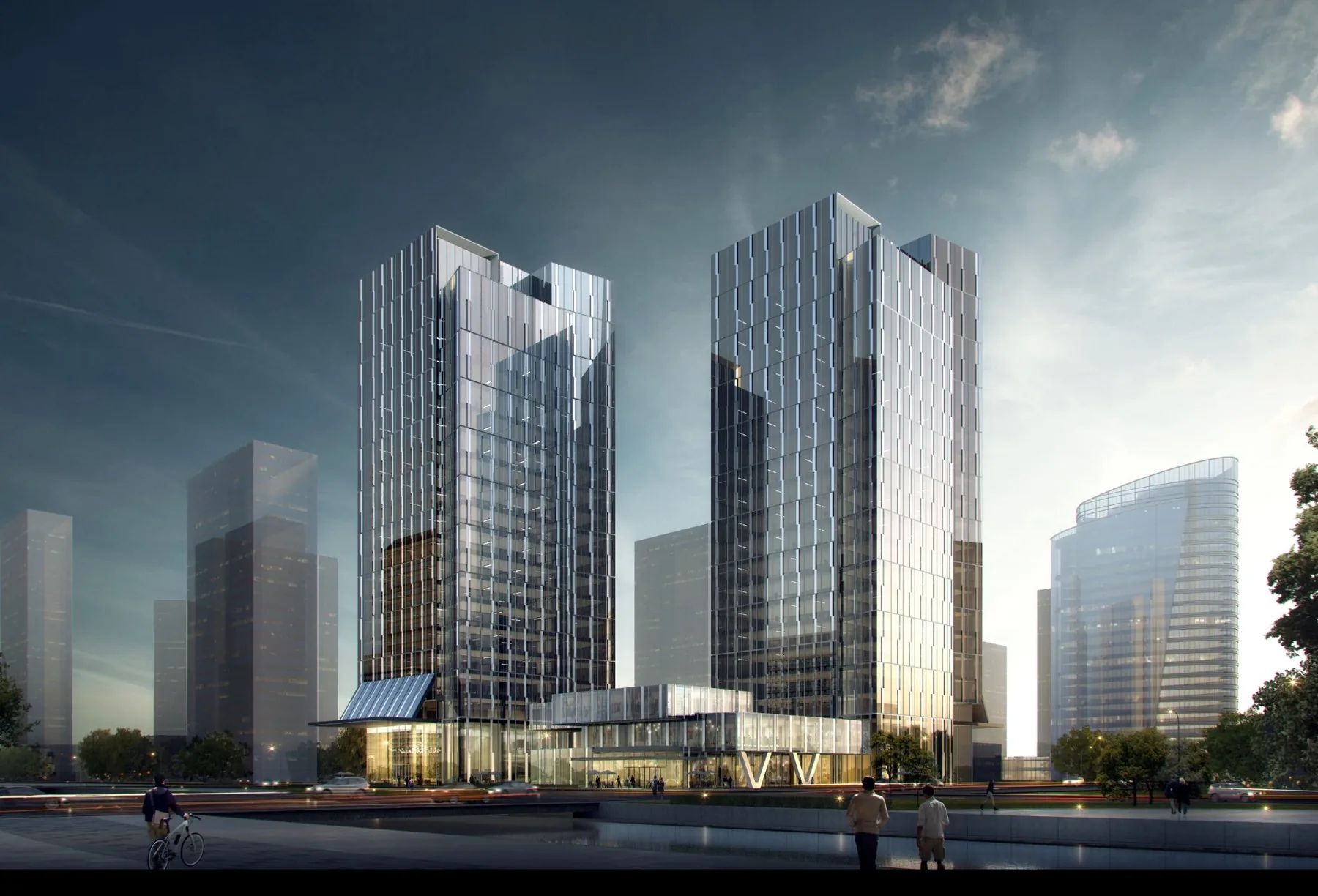 Xuzhou Huaihai A7 facade project